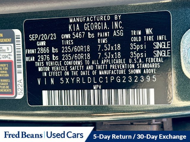 Used 2023 Kia Sorento S AWD/4WD image 40