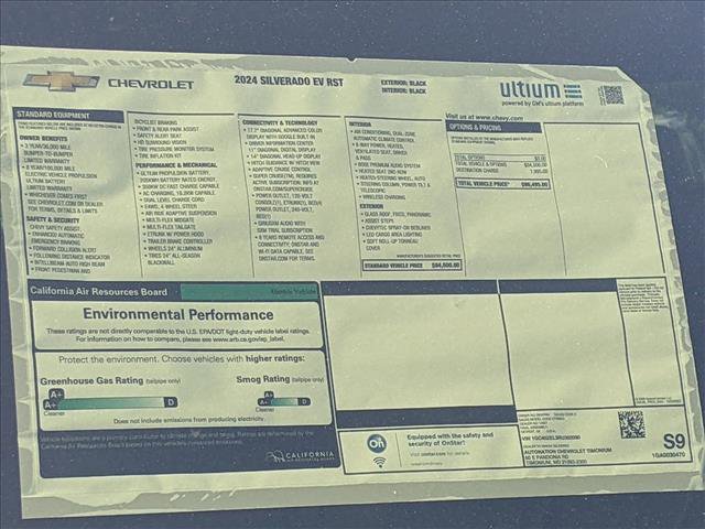 New 2024 Chevrolet Silverado EV RST image 18