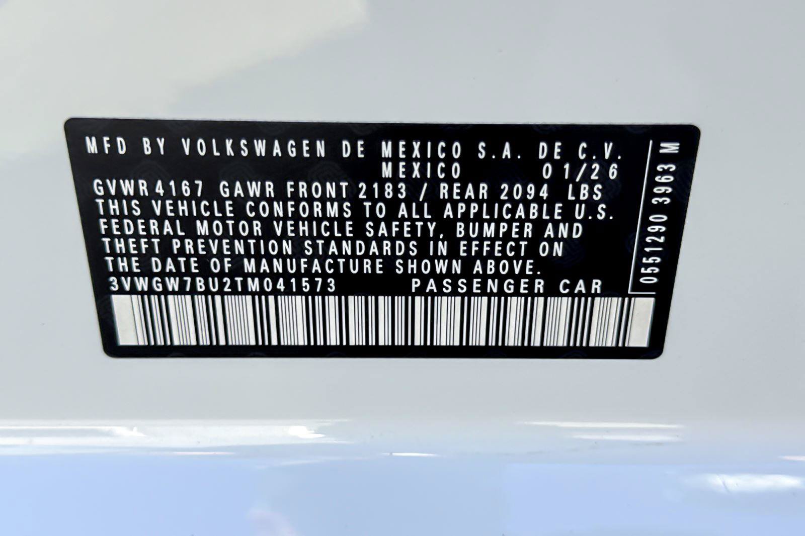 New 2026 Volkswagen Jetta SEL FWD image 26