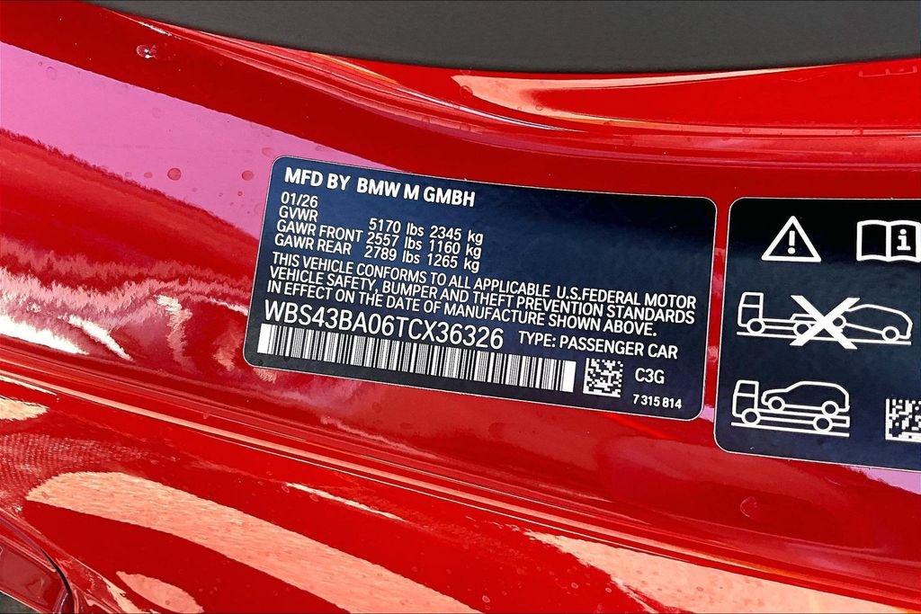 New 2026 BMW M4 xDrive Competition w/ Parking Assistance Package AWD/4WD image 11