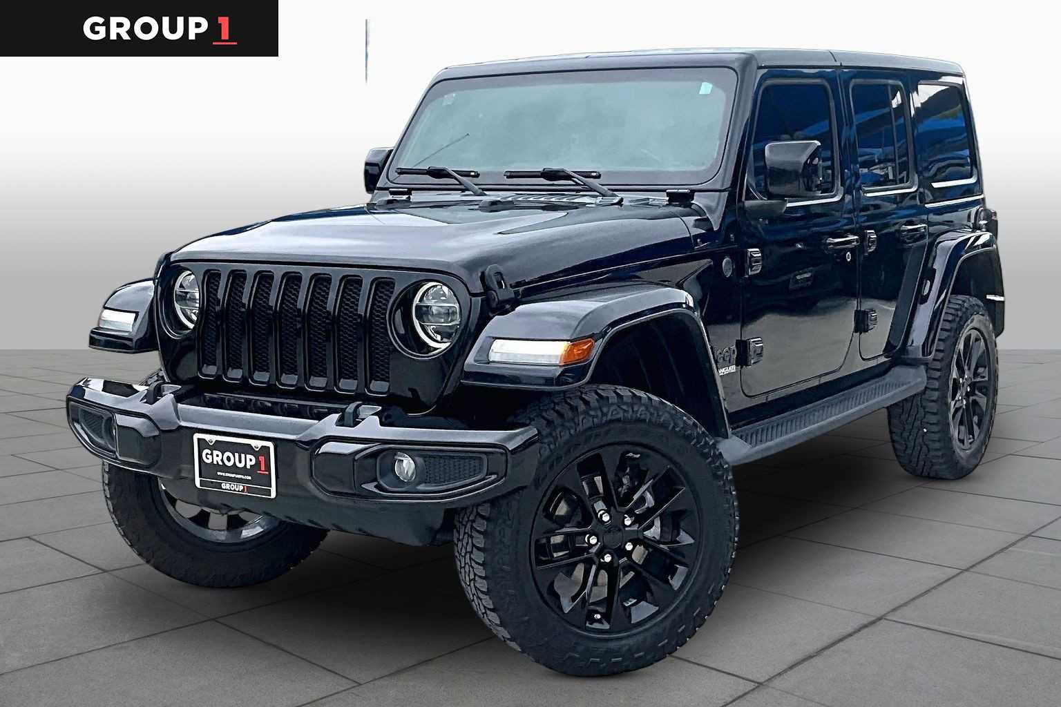Used 2021 Jeep Wrangler Unlimited Sahara AWD/4WD image 1