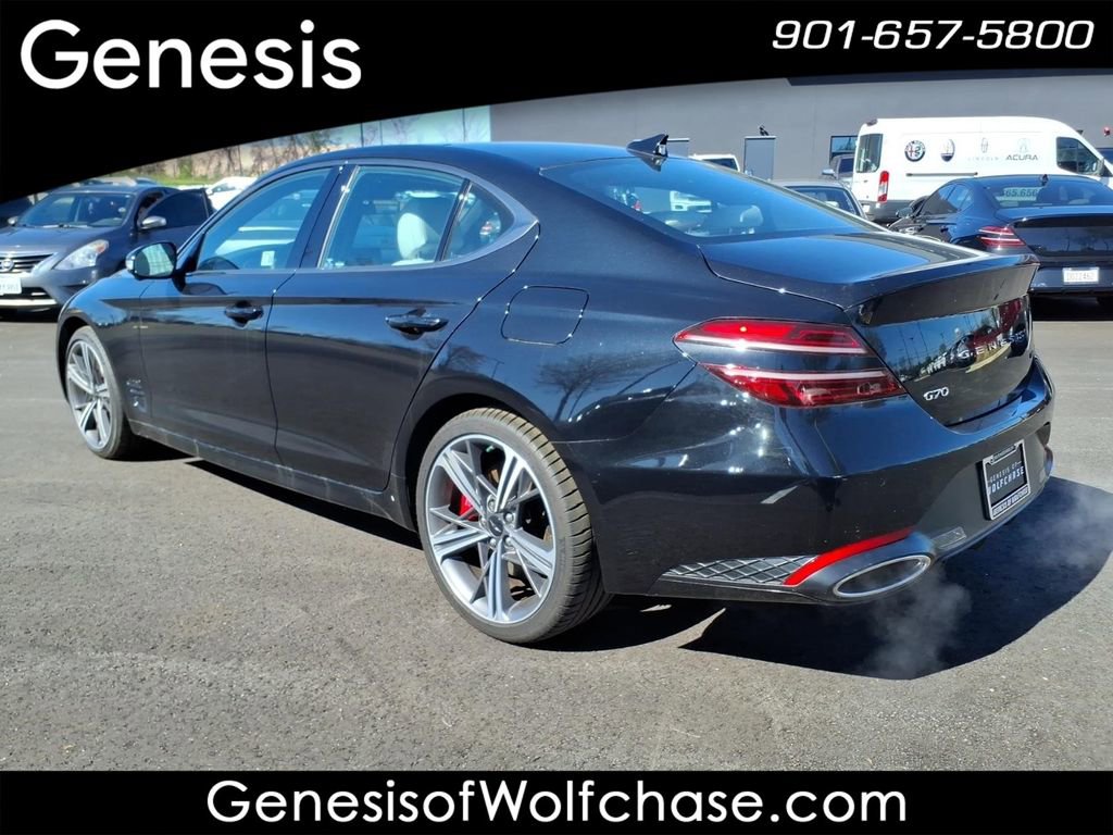 New 2025 Genesis G70 3.3T Advanced w/ Sport Prestige Package RWD image 3