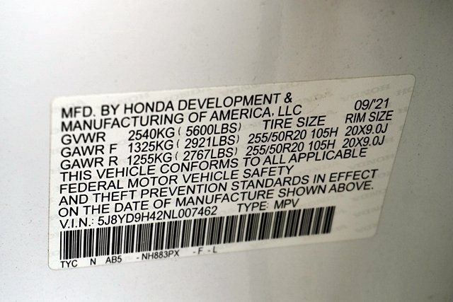 Used 2022 Acura MDX w/ Technology Package FWD image 13