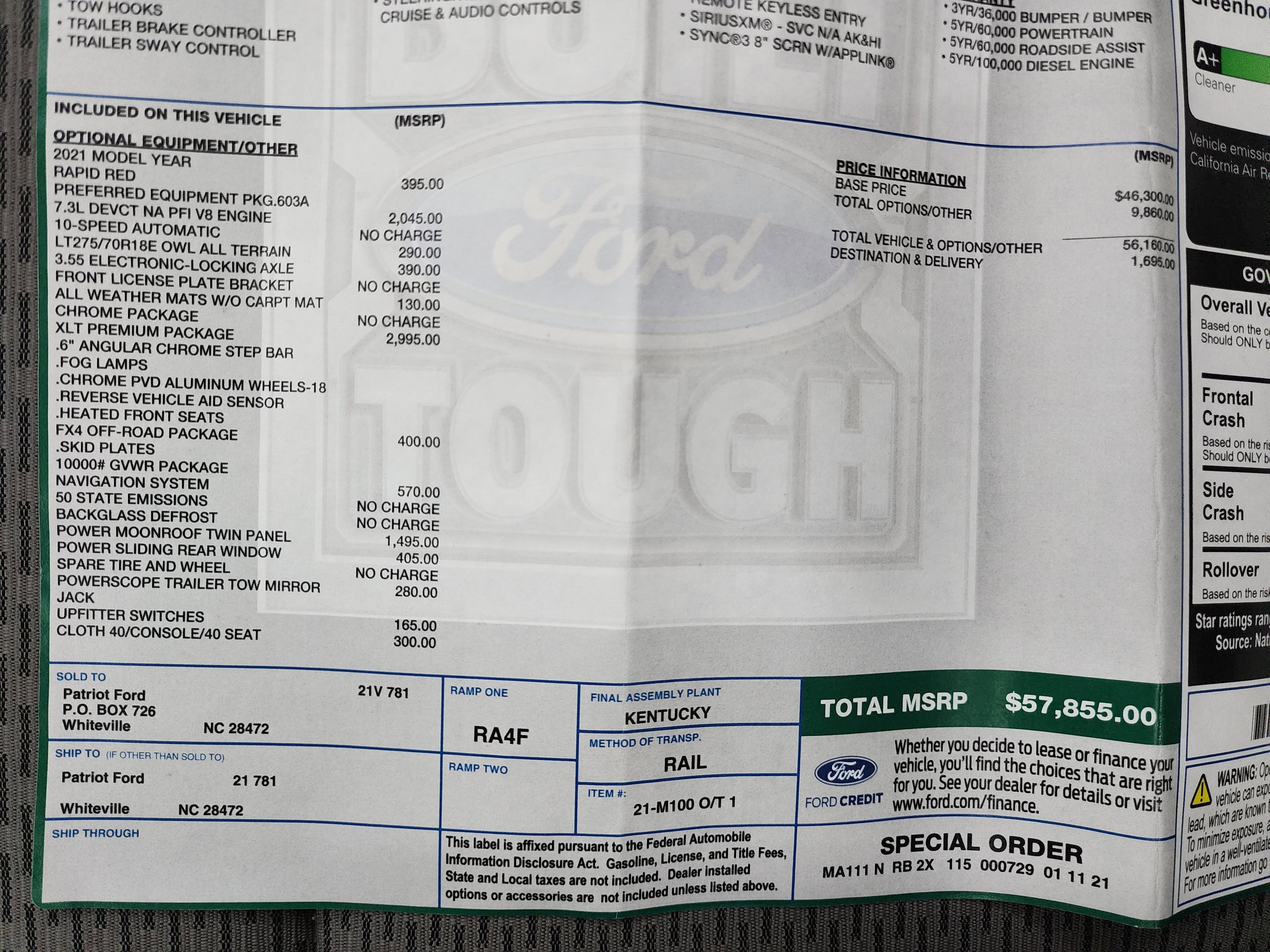 Used 2021 Ford F250 XLT w/ XLT Premium Package image 50