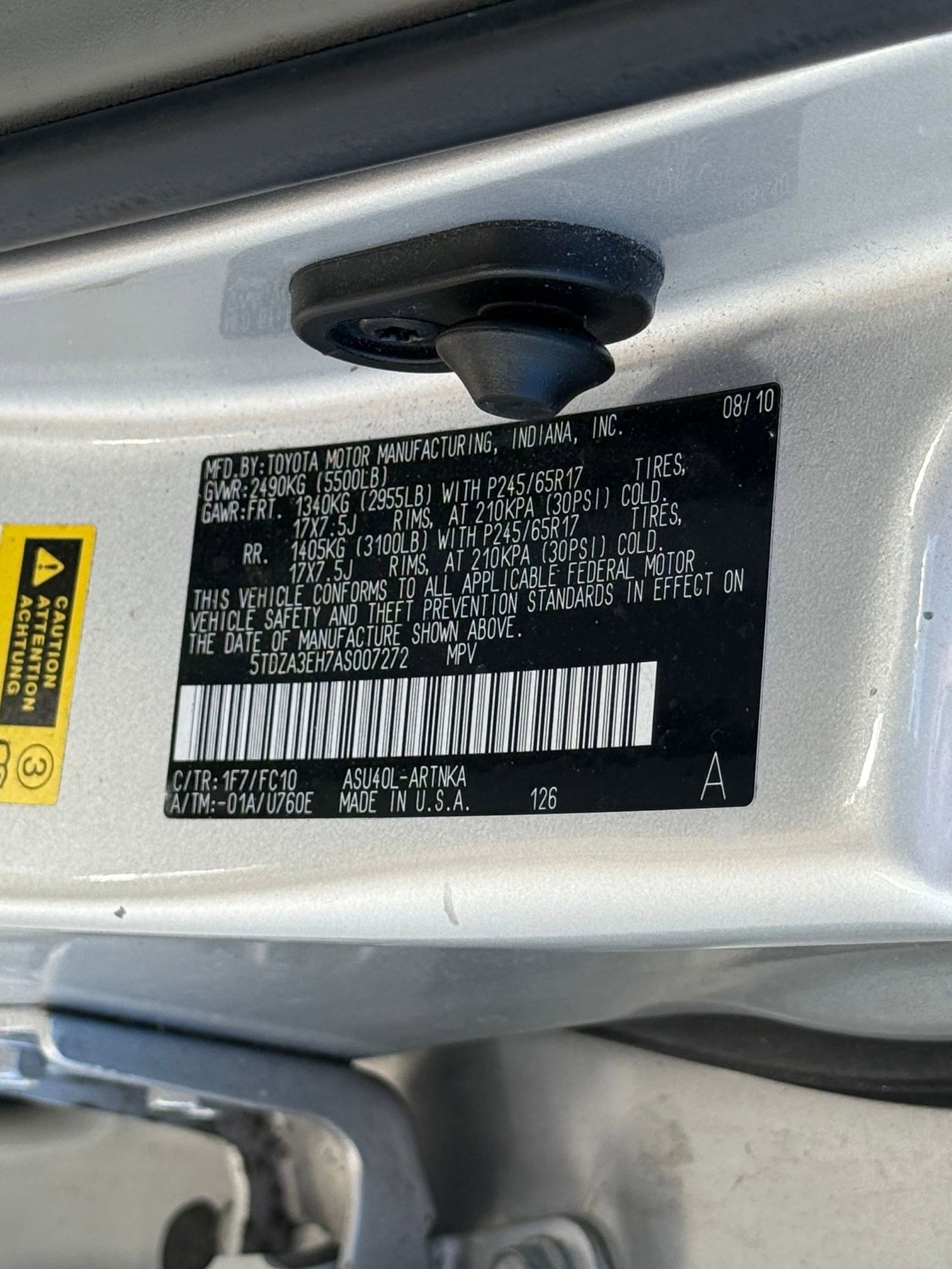 Used 2010 Toyota Highlander Base image 22