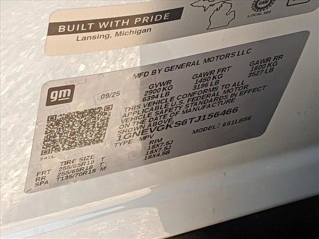 New 2026 Chevrolet Traverse LT image 18