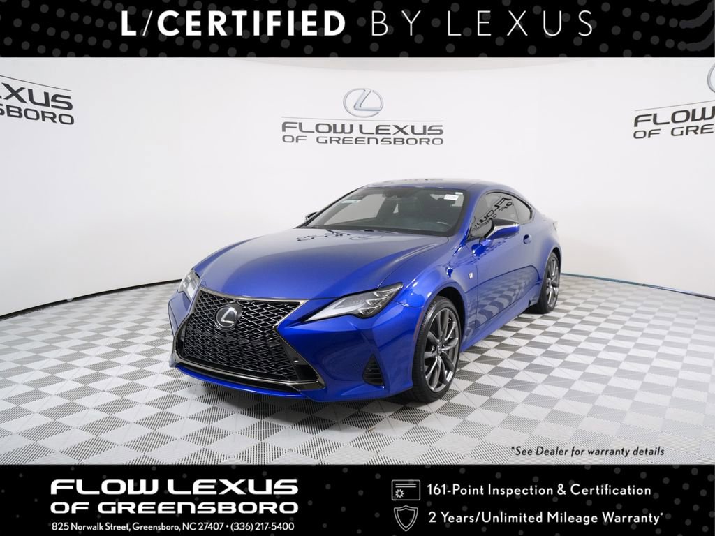 Certified 2022 Lexus RC 350 F Sport w/ Accessory Package image 1