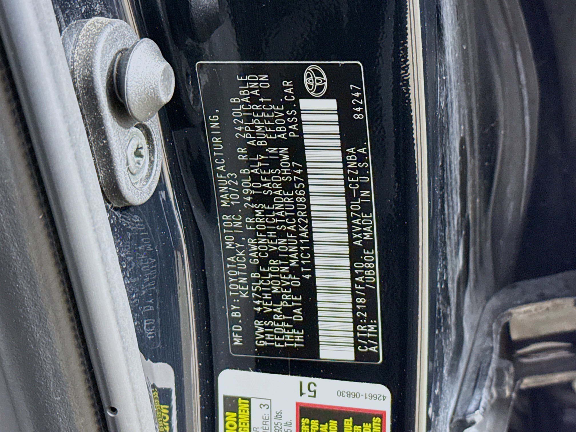 Used 2024 Toyota Camry LE image 36