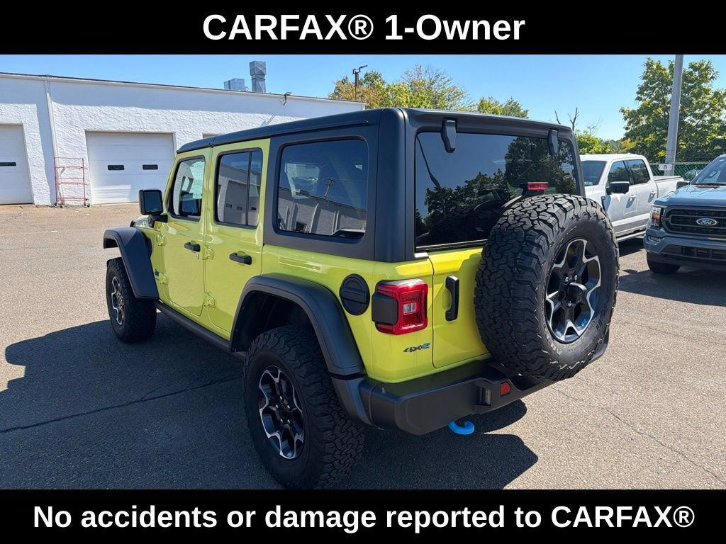 Used 2023 Jeep Wrangler Unlimited Rubicon 4xe w/ Cold Weather Group AWD/4WD image 3
