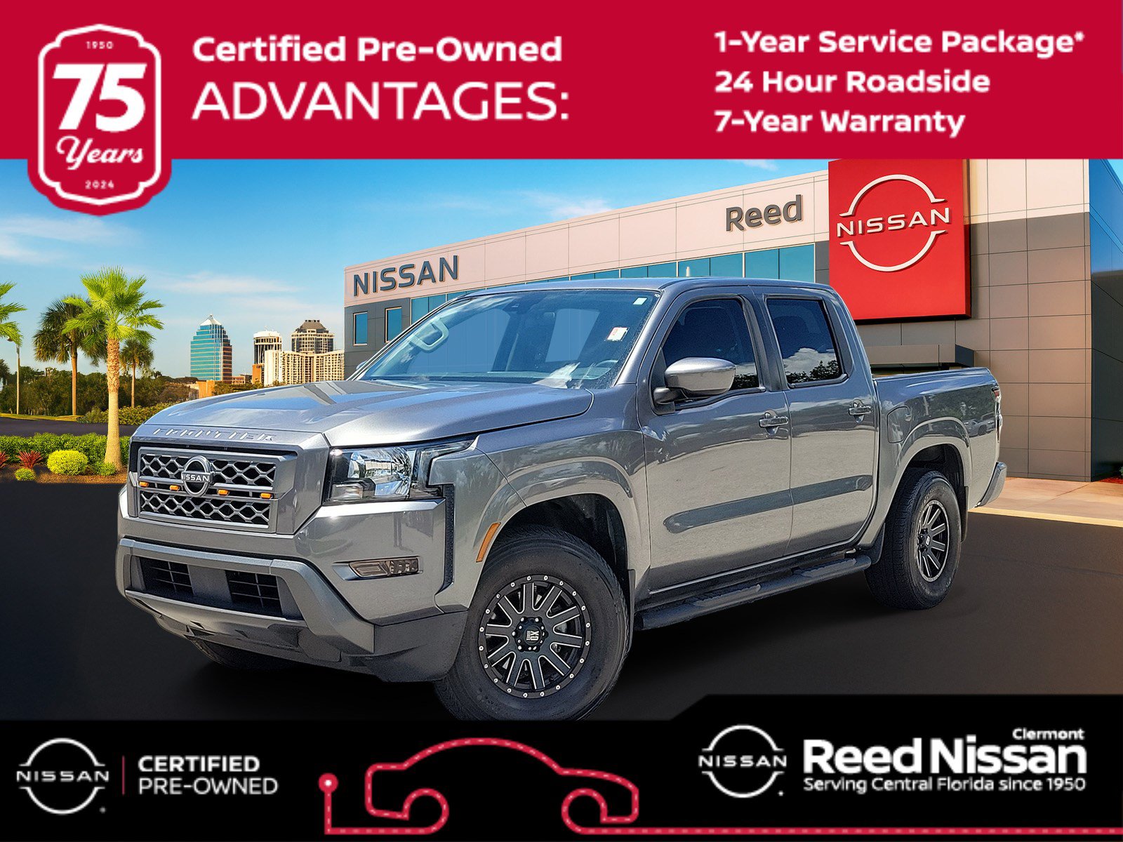 Certified 2024 Nissan Frontier SV w/ Technology Package