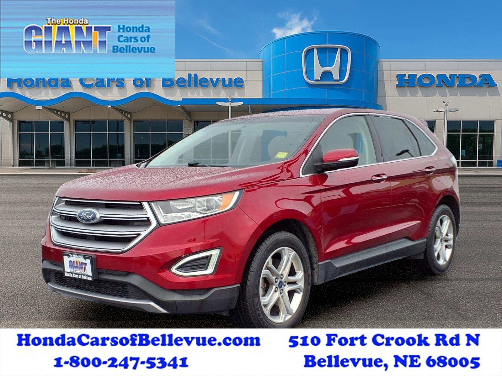 Used 2018 Ford Edge Titanium w/ Technology Package