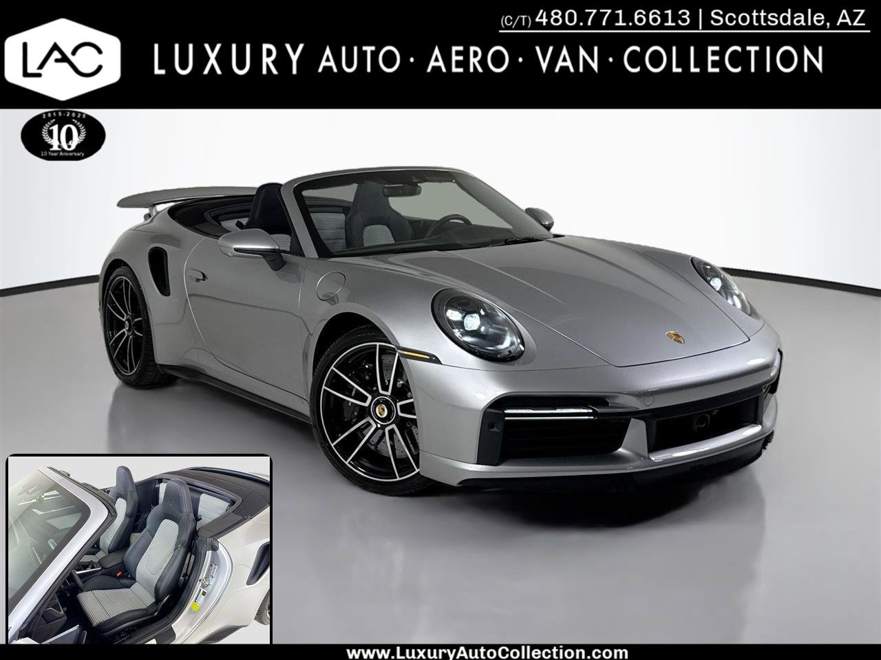 Used 2025 Porsche 911 Turbo S AWD/4WD image 1