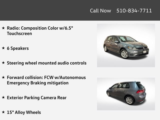 Used 2019 Volkswagen Golf S FWD image 4