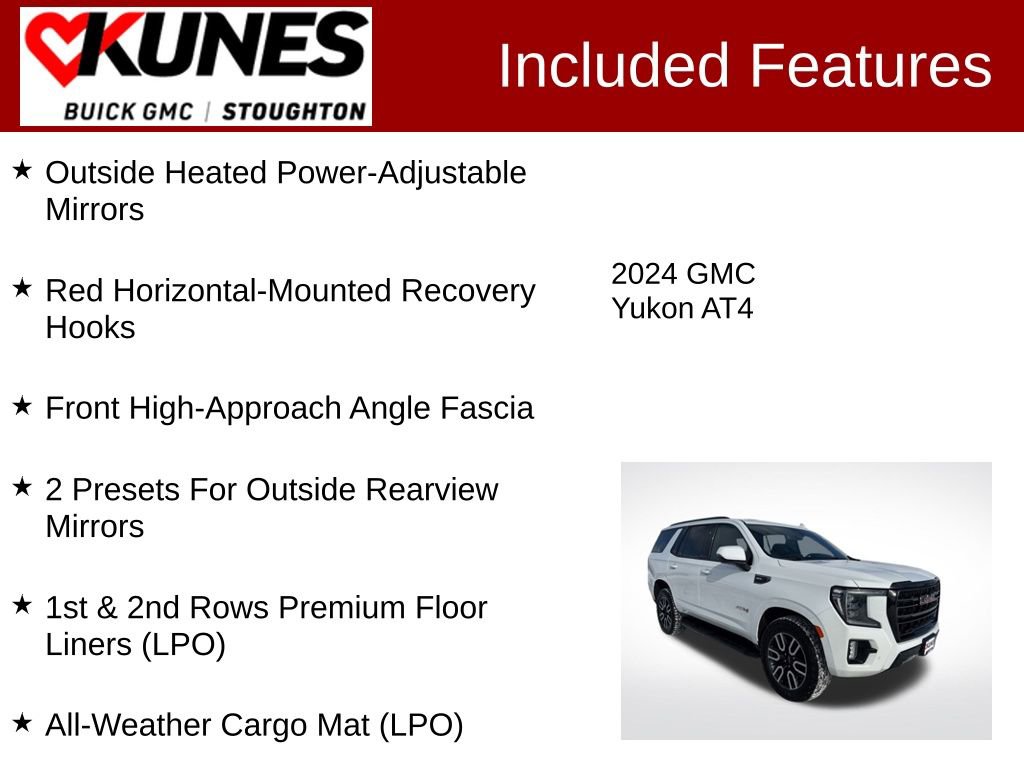 Used 2024 GMC Yukon AT4 image 3