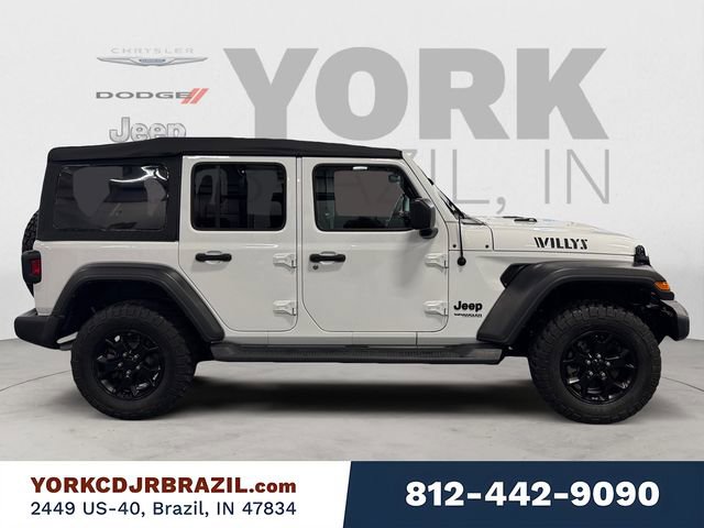 Used 2022 Jeep Wrangler Unlimited Willys image 6