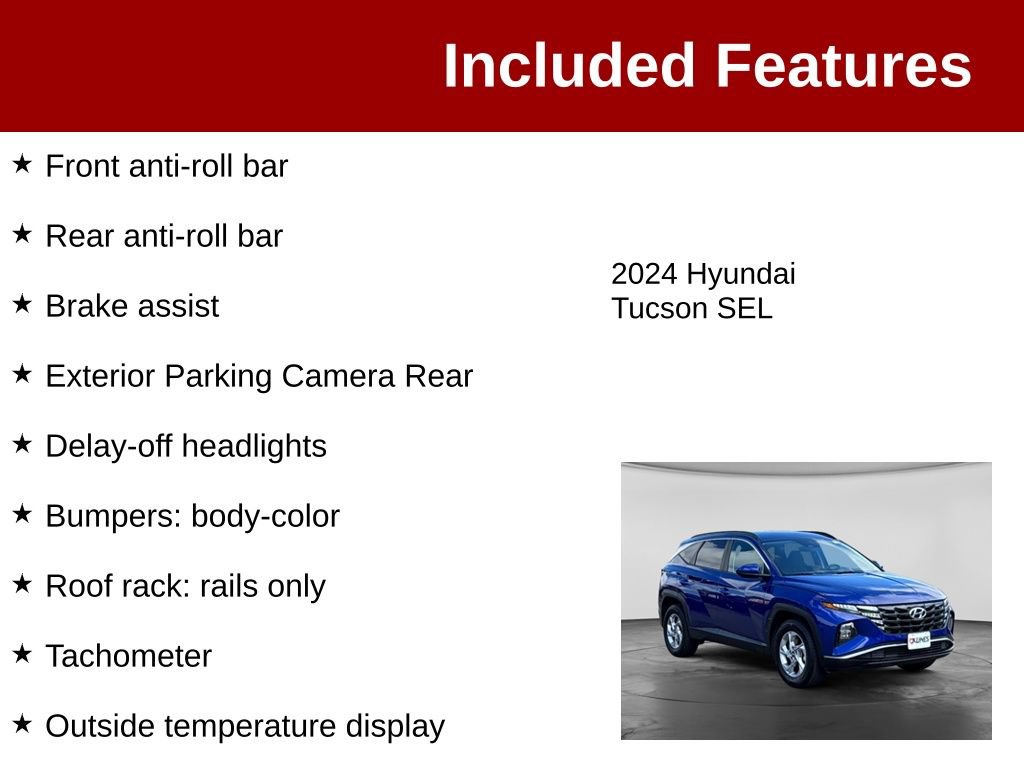 Used 2024 Hyundai Tucson SEL AWD/4WD image 4