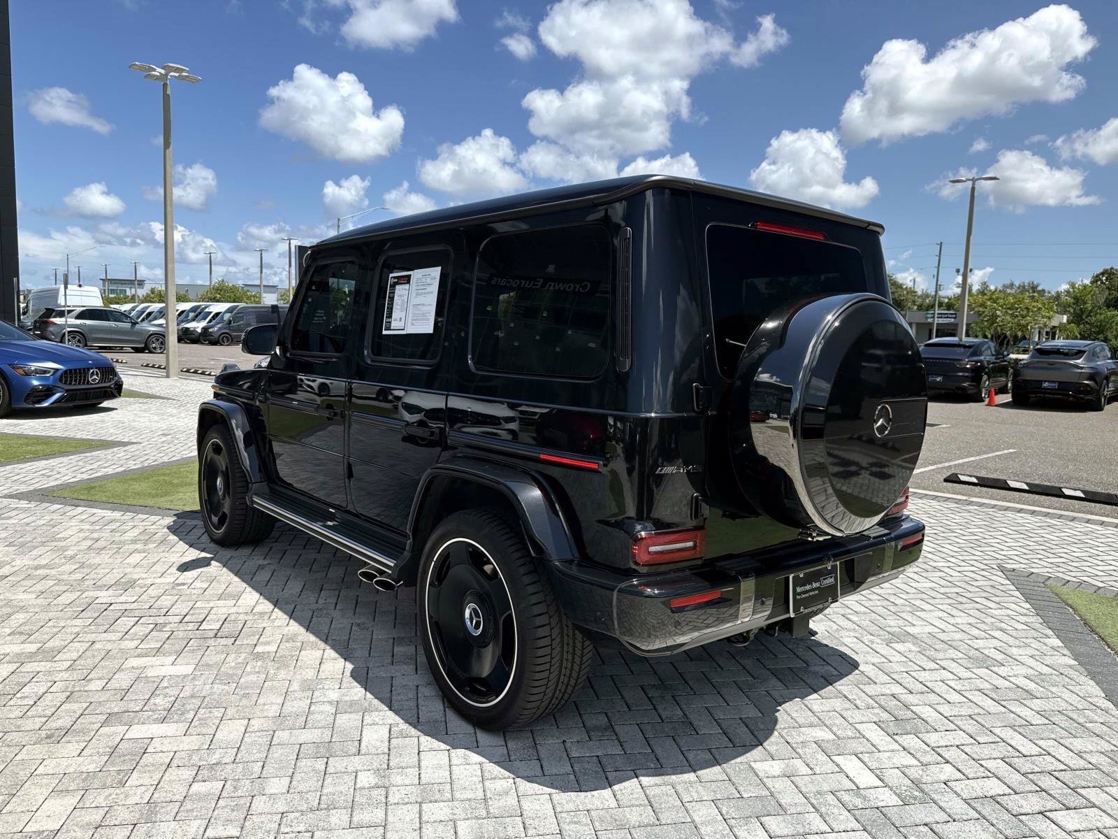 Certified 2025 Mercedes-Benz G 63 AMG 4MATIC w/ AMG Performance Package image 4