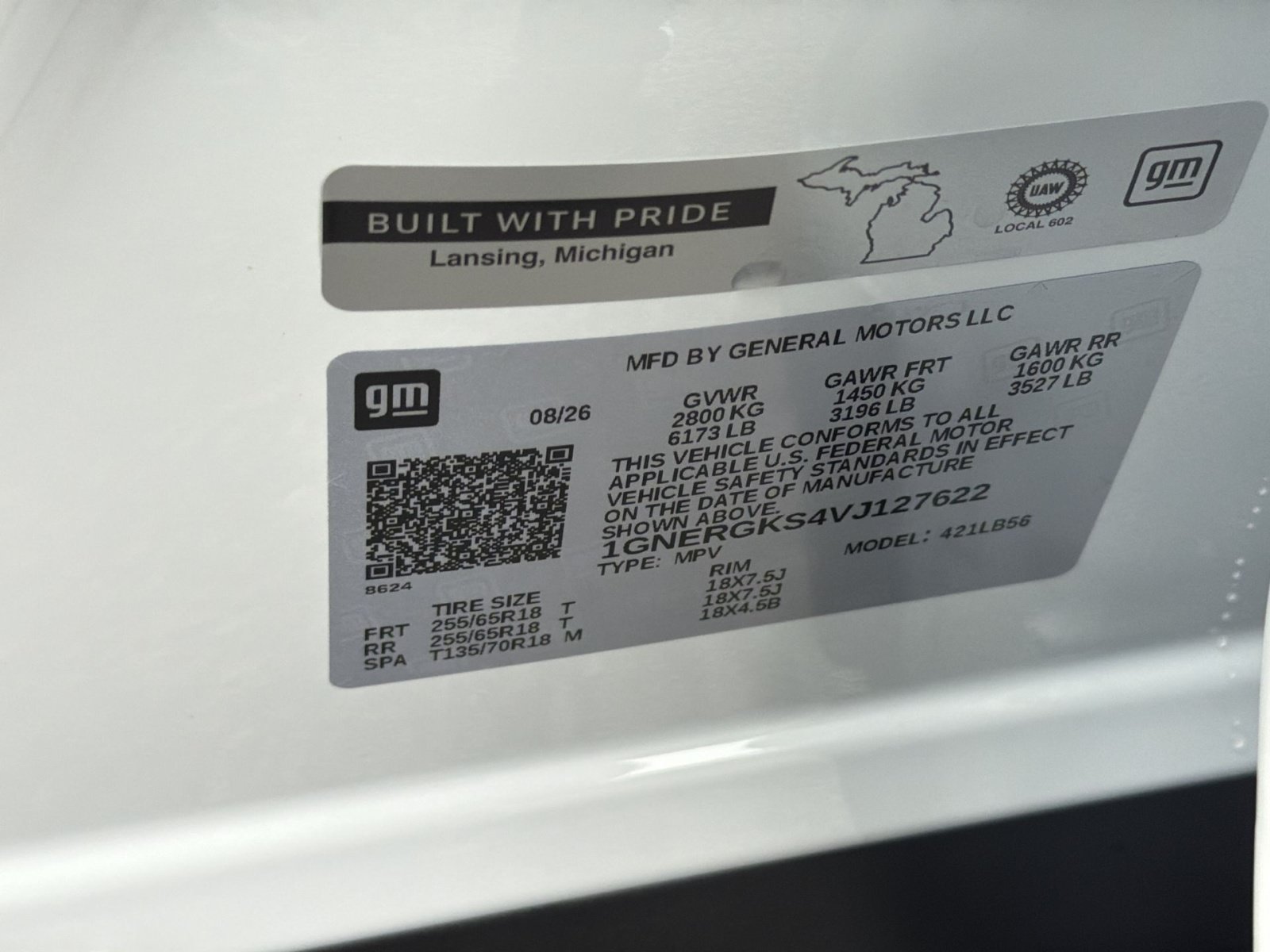 New 2027 Chevrolet Traverse LT w/ Driver Confidence Package FWD image 29