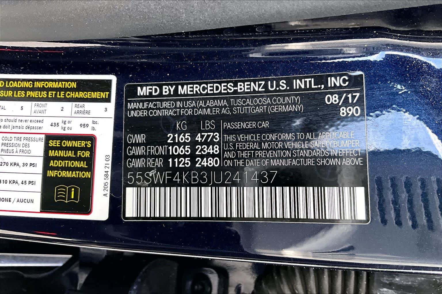 Used 2018 Mercedes-Benz C 300 4MATIC Sedan image 37