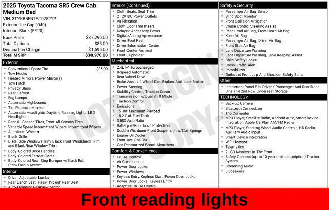 Used 2025 Toyota Tacoma SR5 RWD image 50