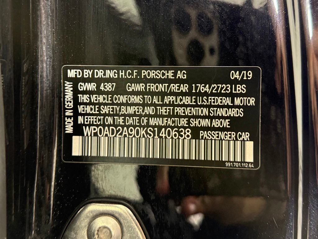 Certified 2019 Porsche 911 Turbo S AWD/4WD image 31