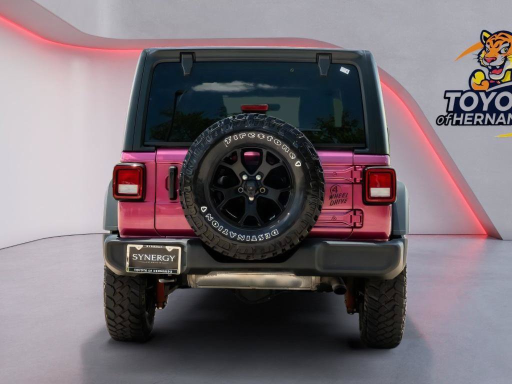Used 2022 Jeep Wrangler Unlimited Sport AWD/4WD image 6
