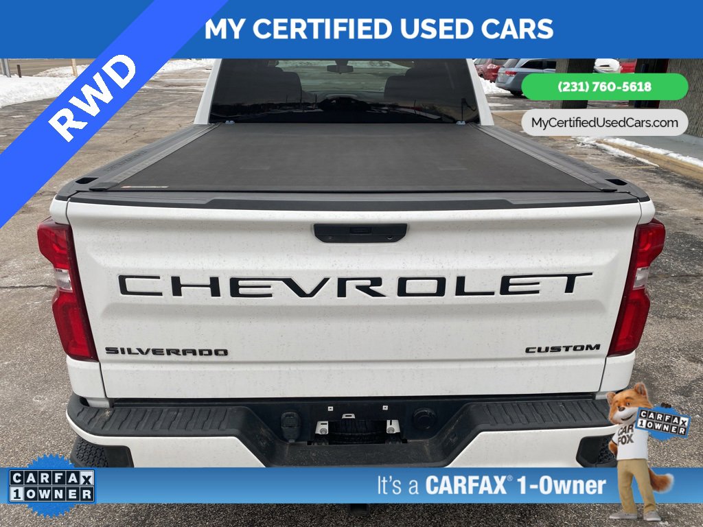 Used 2021 Chevrolet Silverado 1500 Custom w/ LPO, Dark Essentials Package image 6