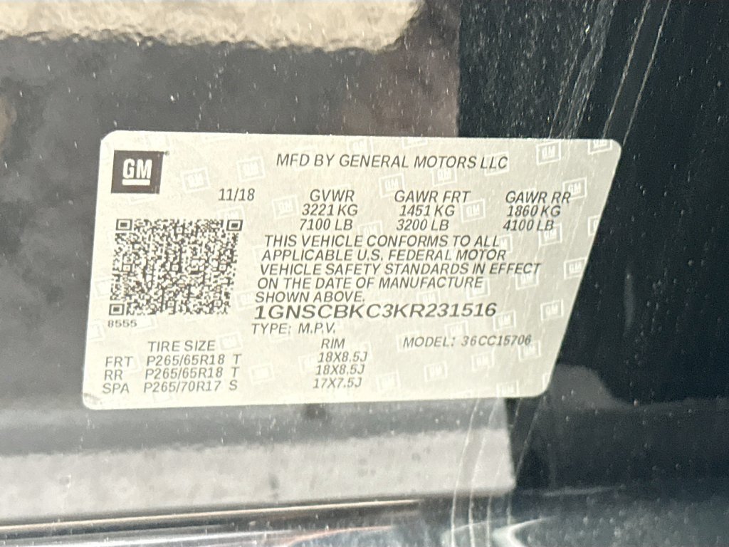 Used 2019 Chevrolet Tahoe LT RWD image 34