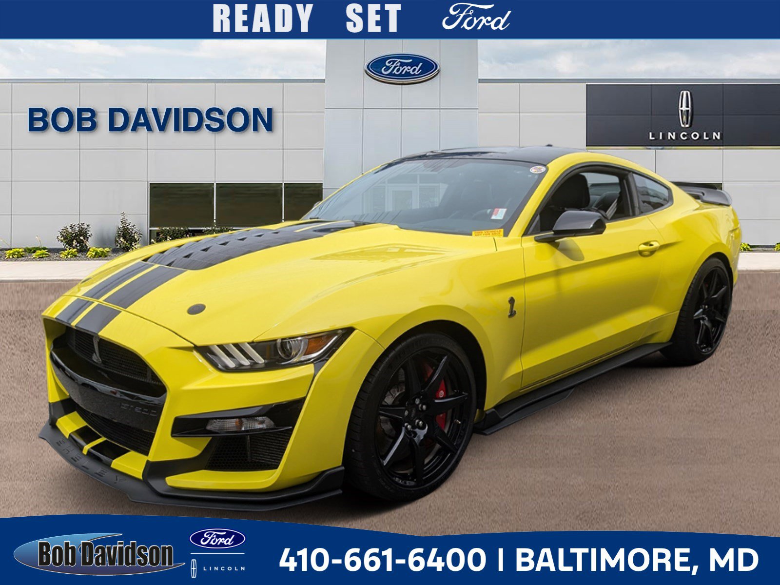 Certified 2021 Ford Mustang Shelby GT500 w/ Carbon Fiber Handling Package