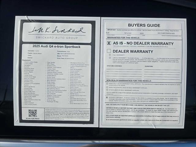 Certified 2025 Audi Q4 e-tron Premium Plus w/ Premium Plus image 19