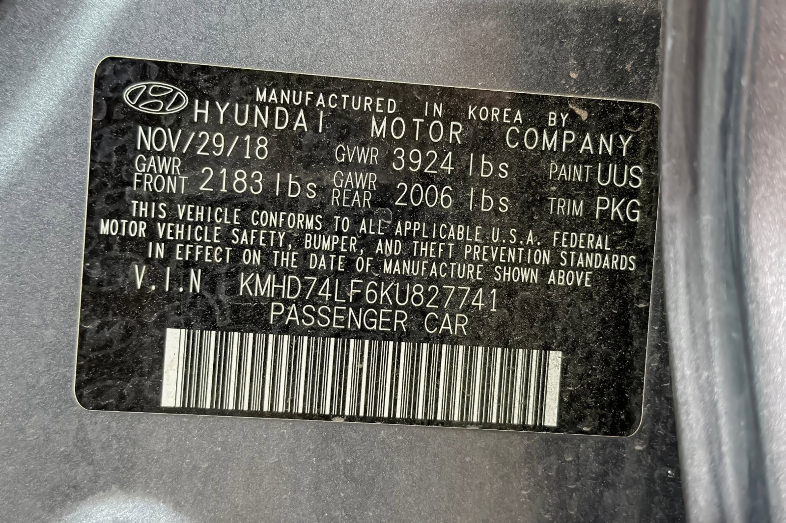Used 2019 Hyundai Elantra SE w/ Cargo Package FWD image 37