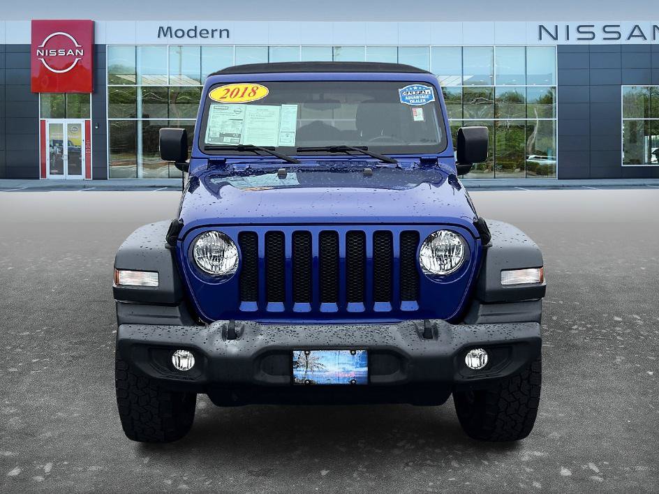 Used 2018 Jeep Wrangler Unlimited Sport S AWD/4WD image 2
