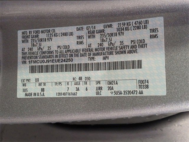 Used 2014 Ford Escape Titanium w/ Equipment Group 401A image 33
