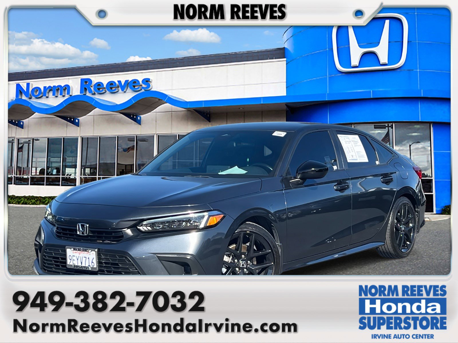 Certified 2023 Honda Civic Sport