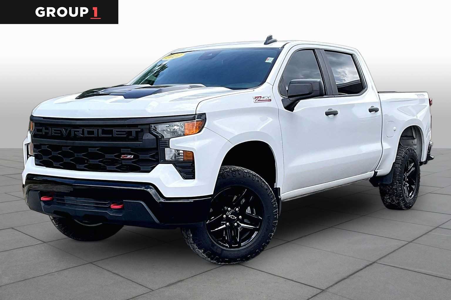 Used 2022 Chevrolet Silverado 1500 Custom Trail Boss AWD/4WD image 1