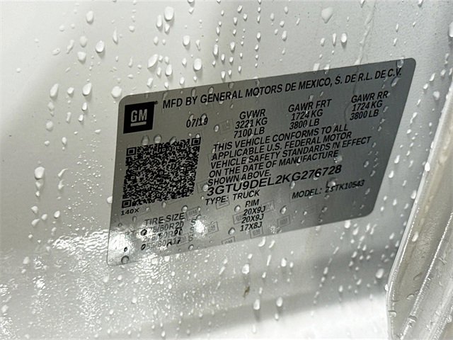 Used 2019 GMC Sierra 1500 SLT w/ SLT Premium Package image 39