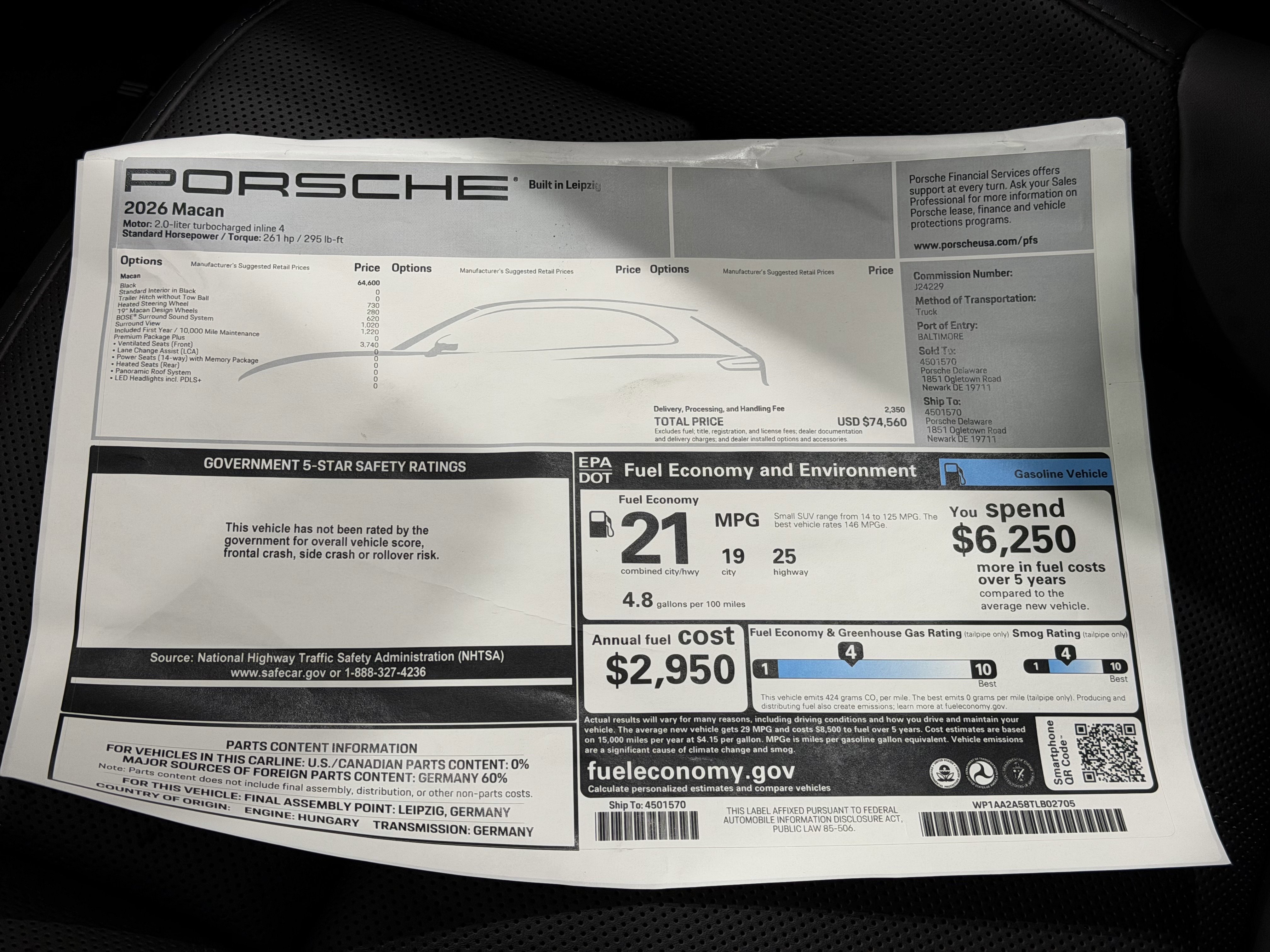 New 2026 Porsche Macan image 54