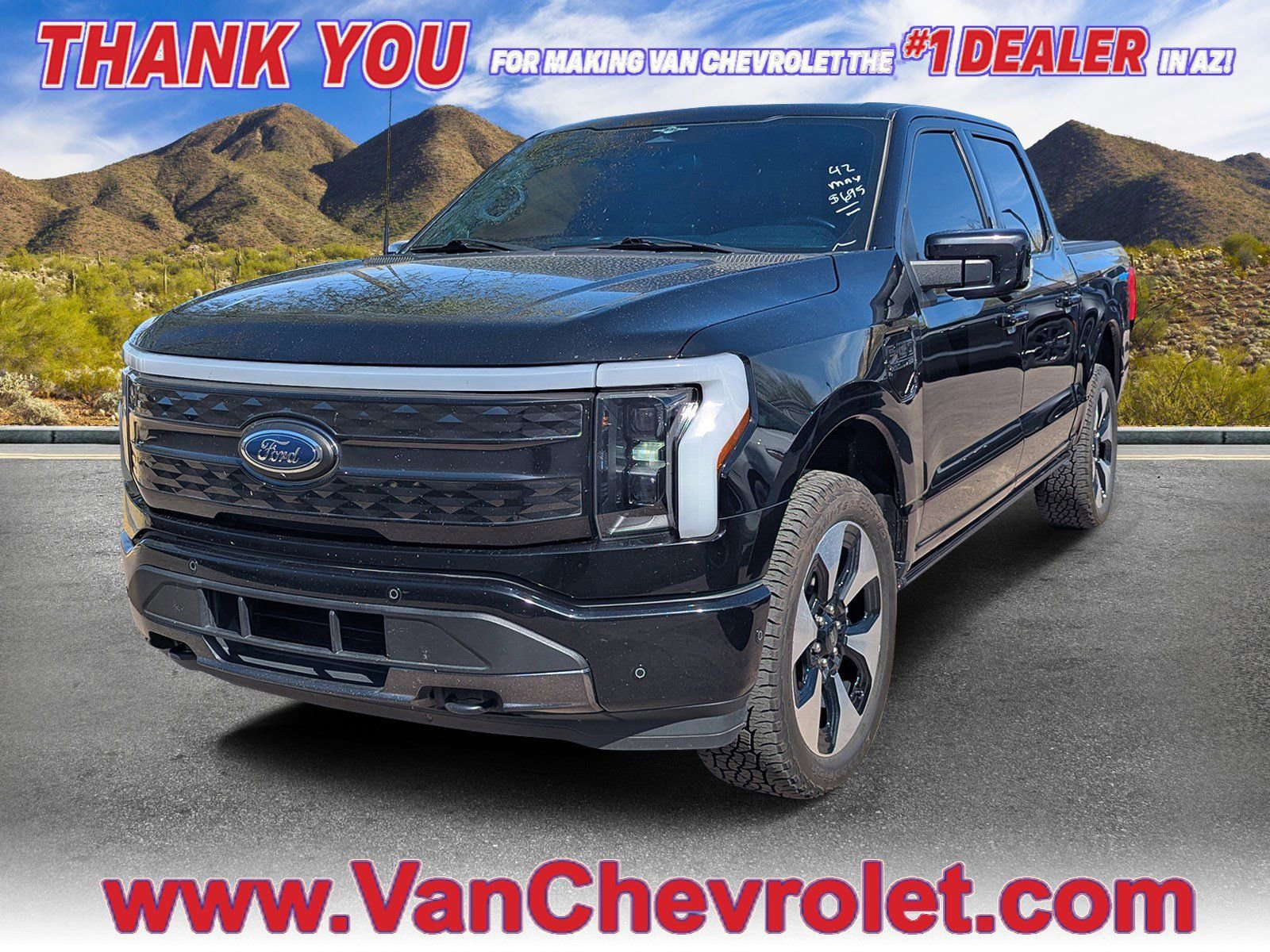 Used 2023 Ford F150 Lightning Platinum image 1