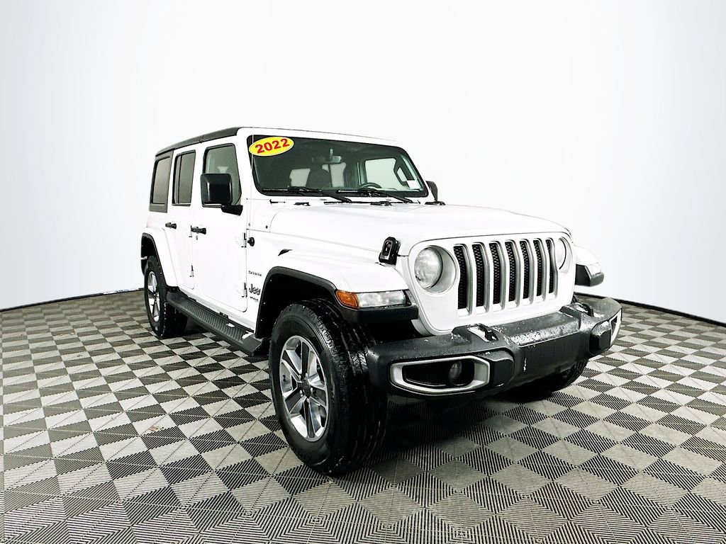 Certified 2022 Jeep Wrangler Unlimited Sahara w/ Cold Weather Group image 2