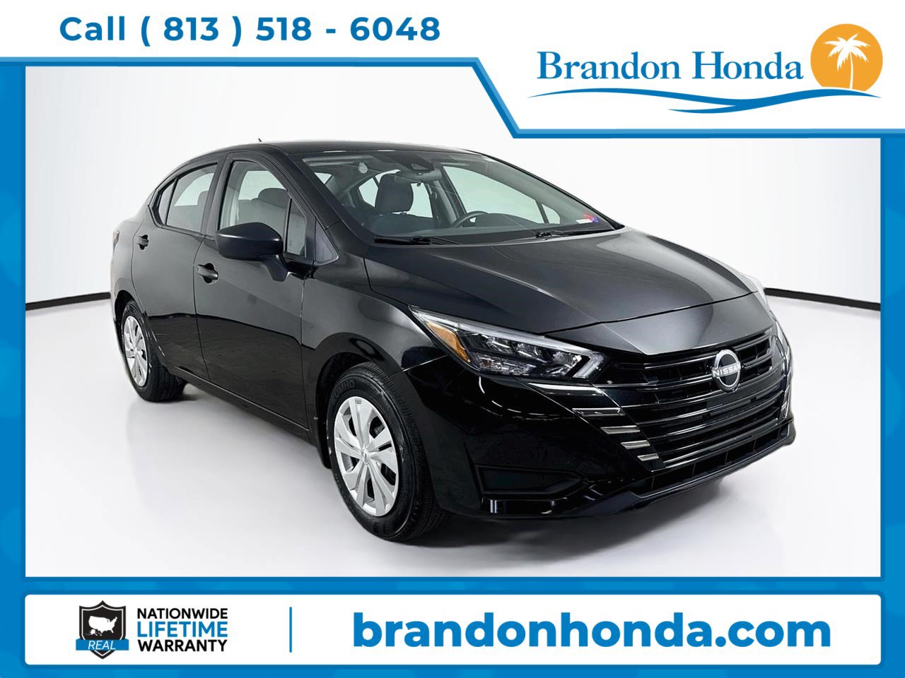 Used 2025 Nissan Versa S w/ Trunk Package FWD image 1