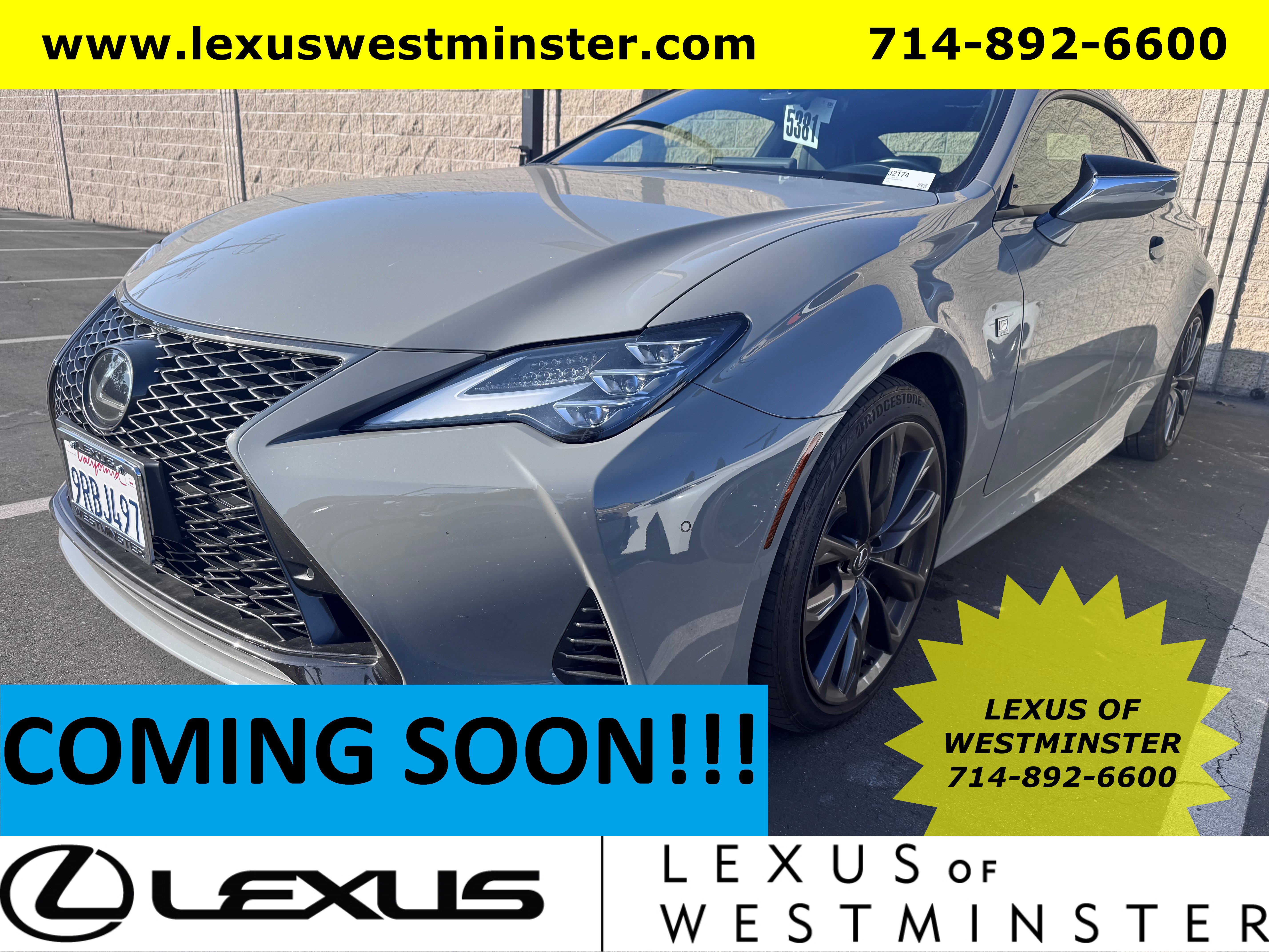 Used 2024 Lexus RC 350 F Sport