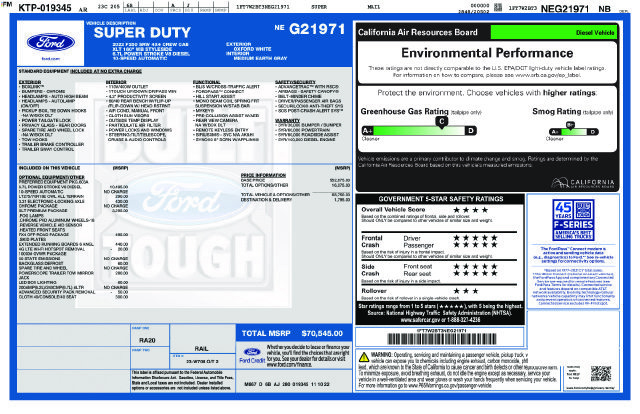 Certified 2022 Ford F250 XLT w/ XLT Premium Package AWD/4WD image 15