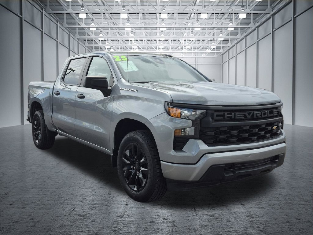 Certified 2025 Chevrolet Silverado 1500 Custom AWD/4WD image 4