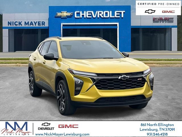 Certified 2024 Chevrolet Trax RS w/ Sunroof Package