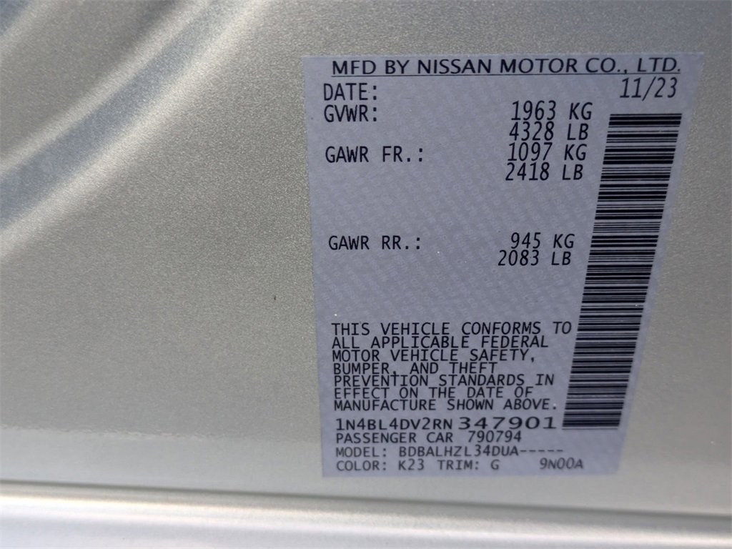 Used 2024 Nissan Altima 2.5 SV image 35