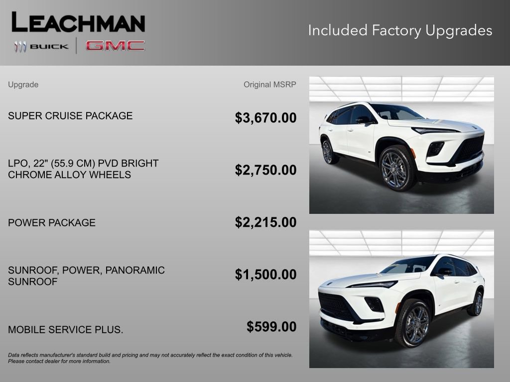 New 2026 Buick Enclave Sport Touring w/ Super Cruise Package image 4