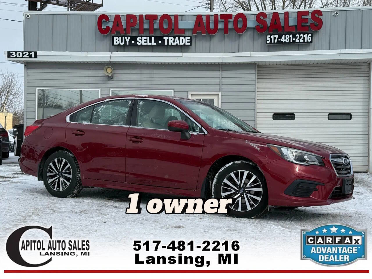 Used 2018 Subaru Legacy 2.5i Premium image 1