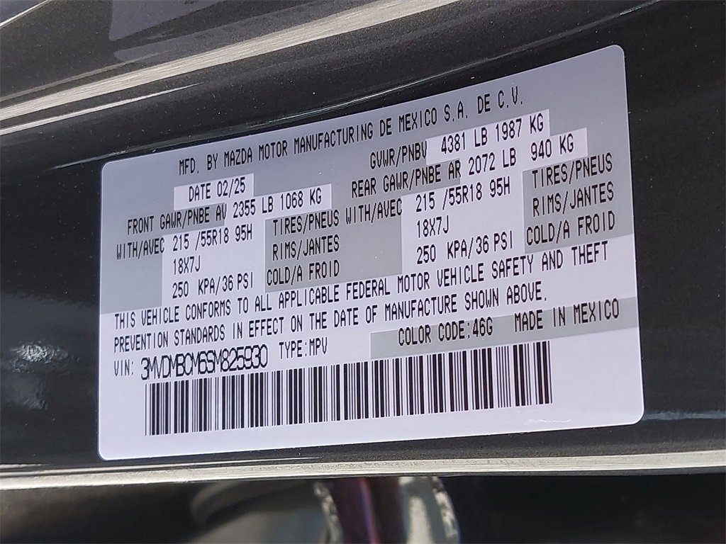 New 2025 MAZDA CX-30 AWD 2.5 S w/ Preferred Package image 37