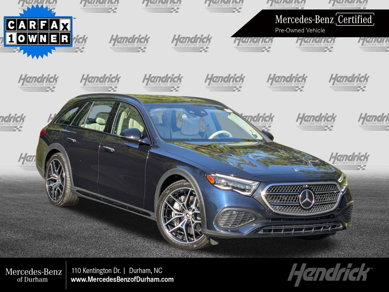 Certified 2024 Mercedes-Benz E 450 4MATIC All-Terrain Wagon w/ Multicontour Seating Package
