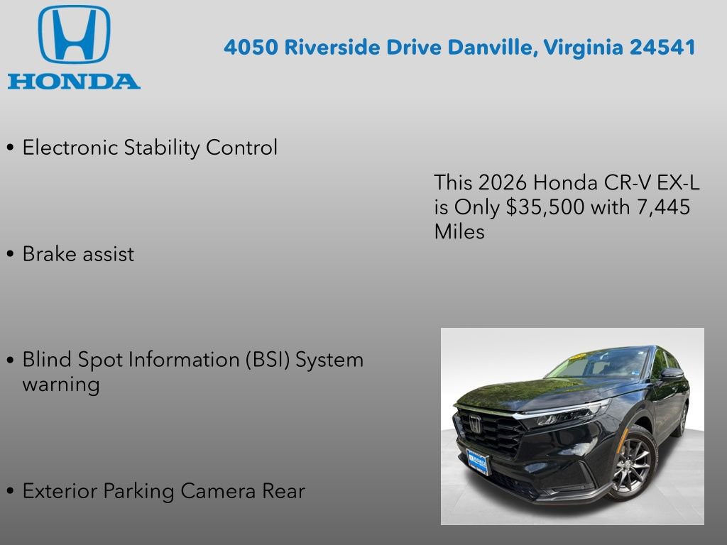 Used 2026 Honda CR-V EX-L image 17